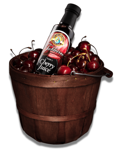 tabletree bottle and cherries
